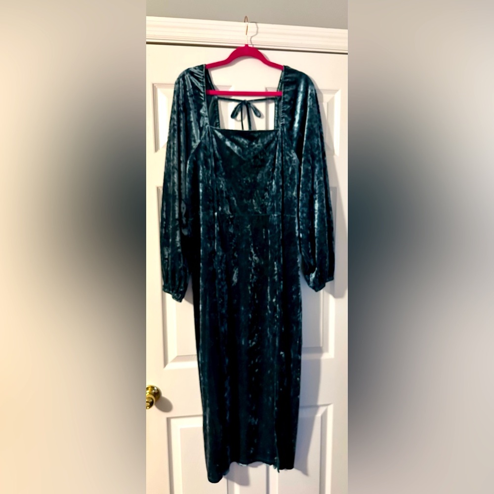 Ava & Viv velvety dress 2X